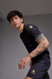 Футбольная форма KELME Short-Sleeved Football Suit Black