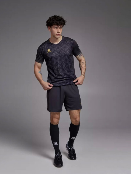 Футбольная форма KELME Short-Sleeved Football Suit Black