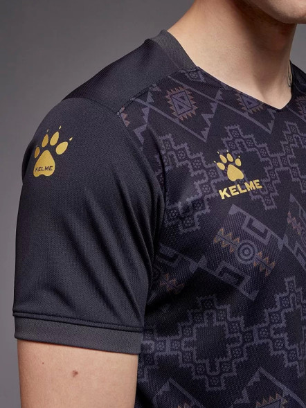 Футбольная форма KELME Short-Sleeved Football Suit Black