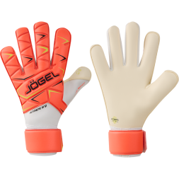 Перчатки вратарские JOGEL Legend UL4 Roll Negative, коралловый