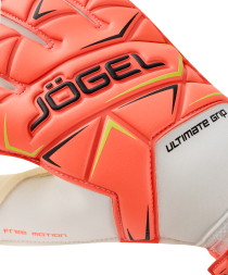 Перчатки вратарские JOGEL Legend UL4 Roll Negative, коралловый