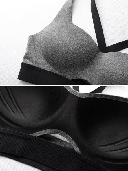 Бра KELME Sports Bra Grey