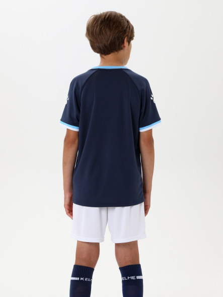 Детская футбольная форма KELME Football Uniform Set (Dark Blue/White)