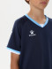 Детская футбольная форма KELME Football Uniform Set (Dark Blue/White)
