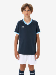 Детская футбольная форма KELME Football Uniform Set (Dark Blue/White)
