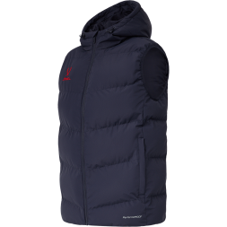 Жилет с капюшоном утепленный JÖGEL ESSENTIAL PerFormPROOF Padded Hooded Vest, темно-синий