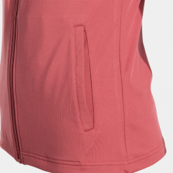 CHAQUETA CON CAPUCHA SCULPTURE II ROSA