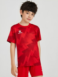 Детская футбольная форма KELME Short Sleeve Football Suit Red