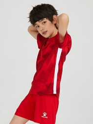 Детская футбольная форма KELME Short Sleeve Football Suit Red