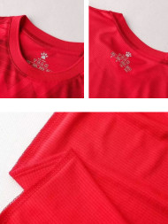 Детская футбольная форма KELME Short Sleeve Football Suit Red