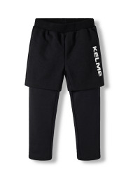 Детские брюки KELME Boys Fake Two-Piece Trousers Black