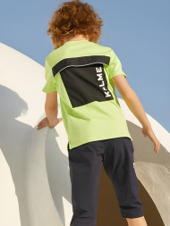 Детская футболка KELME Short Sleeve T-Shirt Kid Pistachio