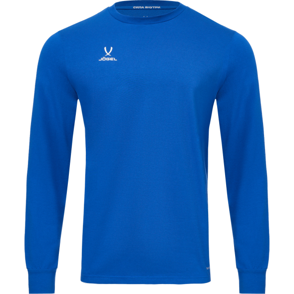 Лонгслив тренировочный JÖGEL DIVISION PerFormDRY Training CVC LS Z2, синий
