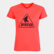 Ассортимент | Футболка с коротким рукавом RACE WOMAN Ярко коралловый