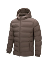 Пуховик KELME Hooded Short Cotton Jacket Brown