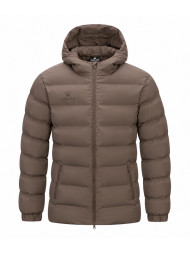 Пуховик KELME Hooded Short Cotton Jacket Brown