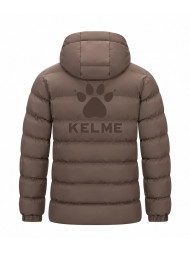 Пуховик KELME Hooded Short Cotton Jacket Brown