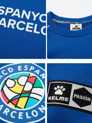 Свитшот KELME Crew Neck Sweater Blue