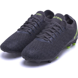 Бутсы футбольные ATEMI, SBA-003 MSR, цв. серый/ ярко-салатовый (40)