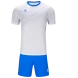 Футбольная форма KELME Short-Sleeved Football Suit (White/Blue)