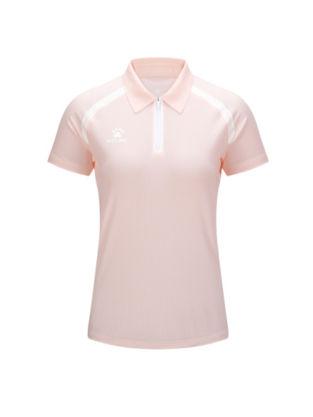 Футболка KELME Women's Polo Shirt Light Pink
