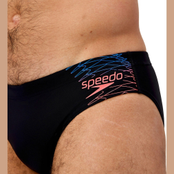 Плавки SPEEDO Medley Logo 7сm Brief, 8-0973918964, р 28 (рос 44), нейлон, эластан черный