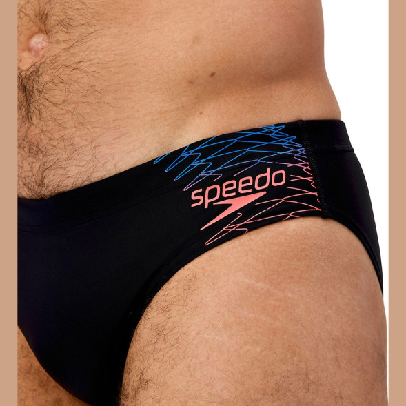 Плавки SPEEDO Medley Logo 7сm Brief, 8-0973918964, р 28 (рос 44), нейлон, эластан черный