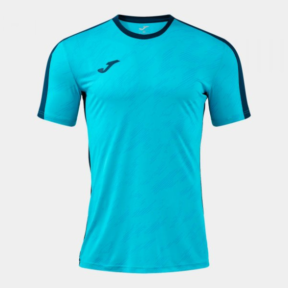 ФУТБОЛКА С КОРОТКИМ РУКАВОМ VOLEA PRO БИРЮЗОВЫЙ ФЛУОРЕСЦЕНТНЫЙ ТЁМНО-СИНИЙ