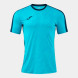 ФУТБОЛКА С КОРОТКИМ РУКАВОМ VOLEA PRO БИРЮЗОВЫЙ ФЛУОРЕСЦЕНТНЫЙ ТЁМНО-СИНИЙ