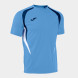 ФУТБОЛКА С КОРОТКИМ РУКАВОМ CHAMPIONSHIP 20 СВЕТЛО-ГОЛУБОЙ ТЕМНО-СИНИЙ