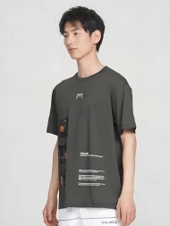 Футболка KELME Round Neck Short Sleeve T-Shirt Black