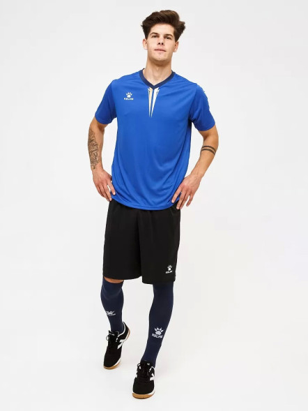 Футбольная форма KELME S/S Football Set (Blue/Black)