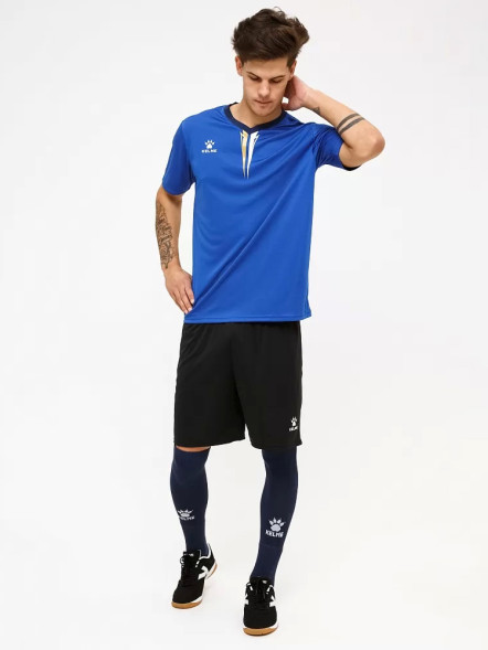 Футбольная форма KELME S/S Football Set (Blue/Black)