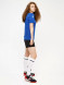 Футбольная форма KELME S/S Football Set (Blue/Black)