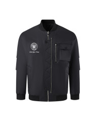 Бомбер KELME Reversible Baseball Jacket Black