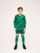 Детский комплект (лонгслив, шорты) KELME Long Sleeve Goalkeeper Suit Green