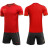 Футбольная форма KELME S/S Football Set (Red/Grey)