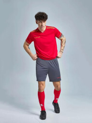 Футбольная форма KELME S/S Football Set (Red/Grey)