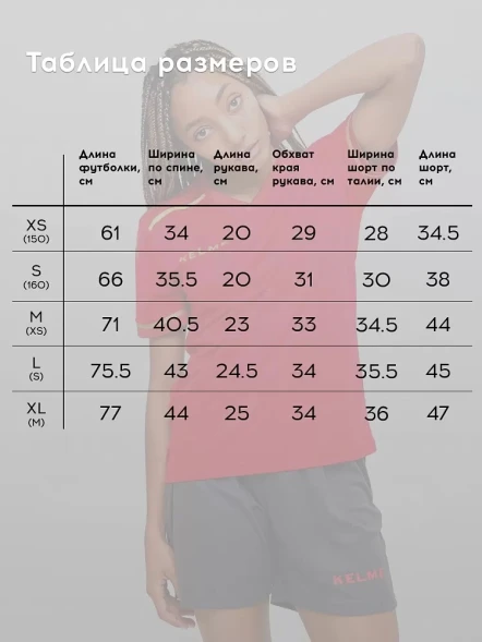 Футбольная форма KELME S/S Football Set (Red/Grey)