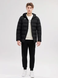 Пуховик KELME Short Cotton Clothes Black