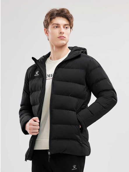 Пуховик KELME Short Cotton Clothes Black