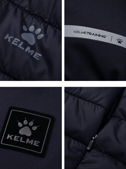 Куртка KELME Double-Sided Thin Cotton Clothing Black