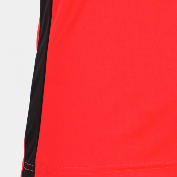 Футболка с коротким рукавом RECORD II Коралловый-черный