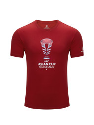 Футболка KELME Round Neck T-Shirt Burgundy