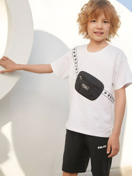 Детская футболка KELME Short Sleeve T-Shirt Kid White