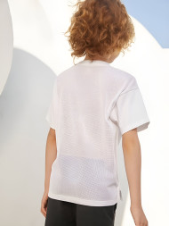 Детская футболка KELME Short Sleeve T-Shirt Kid White