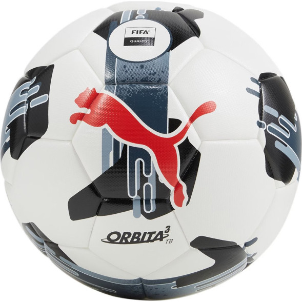 Мяч футб. PUMA Orbita 3 TB FQ, 08432401, р.5, FIFA Quality, 32 пан, ТПУ, термосшивка, бело-мультикол