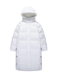 Пуховик KELME Long Down Jacket White