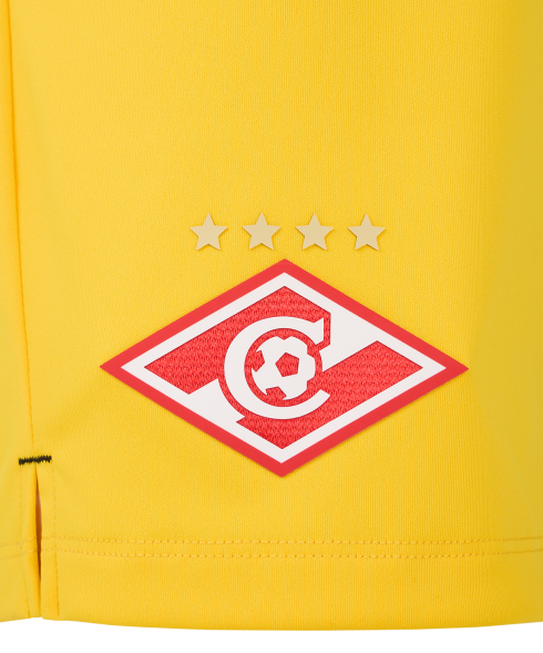 Шорты вратарские JOGEL PerFormDRY Spartak 25 GK Shorts, желтый, детский