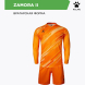 Комплект вратарской формы Kelme ZAMORA II 7361ZB1256/7361ZB3256.807 